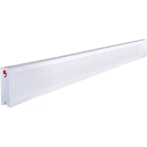 Радіатор сталевий панельний Kalite 22 низ/справа 300x2800 (без INNER) 000024449, Білий - фото 1