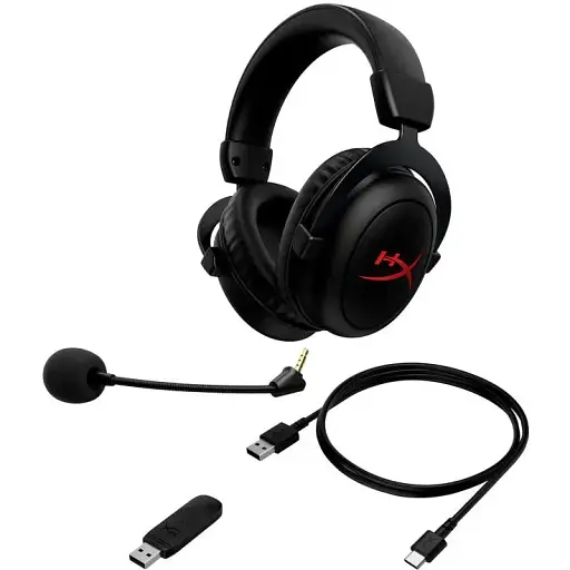 Навушники з мікрофоном HyperX Cloud II Core Wireless Black (6Y2G8AA) - фото 7