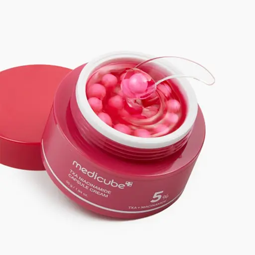 Капсульный крем с ниацинамидом и транексамовой кислотой TXA Niacinamide Capsule Cream Medicube 55 г - фото 2