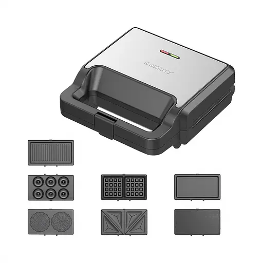 Мультипекар 7 в 1 Sokany SK-08137 з антипригарним покриттям 800 Вт - фото 3