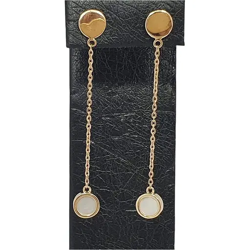 Золоті сережки Tango з перламутром. 579150