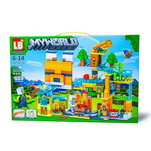 Конструктор Майнкрафт, LB1196, 428 деталей