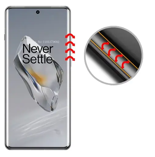 Захисне скло DK для OnePlus 12R/Ace 3/Ace 3 Pro UV Curved 014478 clear - фото 5