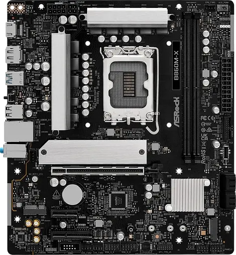 Материнська плата ASRock B860M-X LGA 1851 (B860M-X) - фото 2