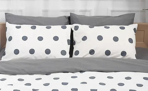 Набор наволочек Moon&Star Бязь Gold Люкс Riccarda Gray 60х60 см 2 шт - фото 1