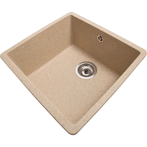 Кухонна мийка Romzha Mira U-400 Piesok (301) - фото 2