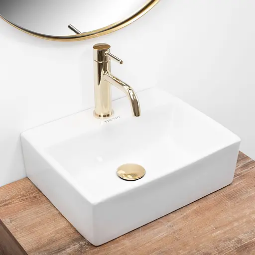 Умивальник Rea Trendy накладний білий BEL-00002, Білий - фото 3