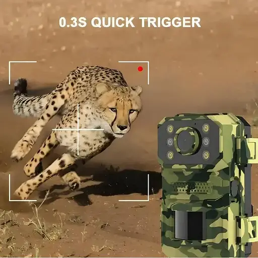 Камера для охоты Mosquitall на солнечной батарее A8S 4G, датчик движения, камуфляж - фото 6