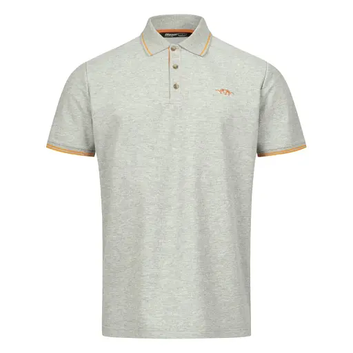 Теніска поло Blaser Active Outfits Polo Shirt 22 3XL Grey melange