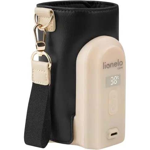 Підігрівач пляшечок Lionelo Thermup Go Evo Black Gold (LOC-THERMUP GO EVO BLACK GOLD) - фото 1