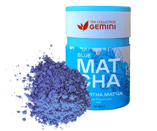 Чай матча Gemini голубой 50 г - фото 2