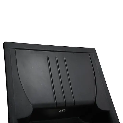 Гранітна мийка Globus Lux Balaton чорний 680x500 мм А0002, Чорний - фото 5