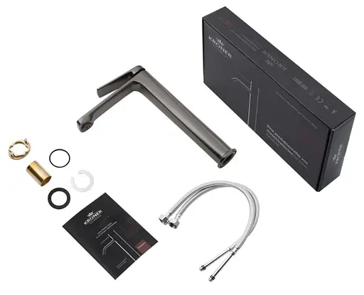 Змішувач для раковини Kroner KRP Makon - GRP010-3 (CV033868) - фото 6