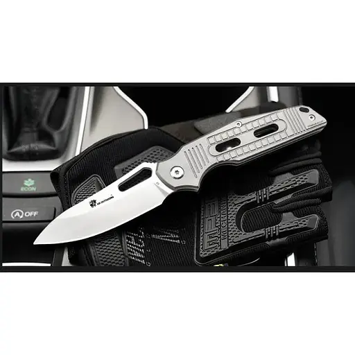 Нож туристический HX Outdoors Handolock X Folding Knife Titanium Version (TD-14T) - фото 7