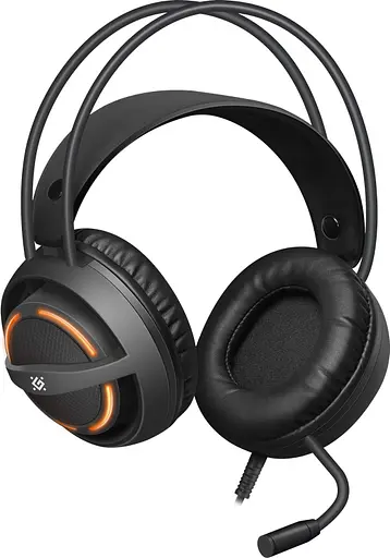 Игровая гарнитура Defender Dexter RGB кабель 2.2 м черная - фото 5