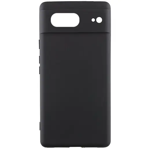 Чохол Silicone Cover Lakshmi Full Camera (AAA) для Google Pixel 7 Чорний / Black