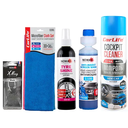 Набор Nowax по уходу за новым автомобилем (na_2) - фото 1