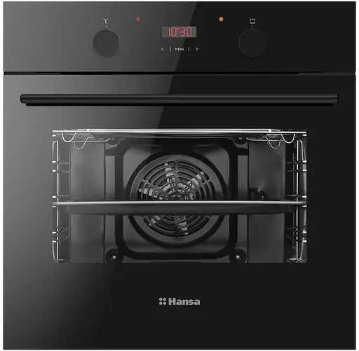 Комплект Hansa духовка электрическая + поверхность стеклокерамическая черный - фото 6