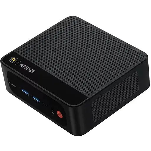 Неттоп Beelink SER5 MAX Black Ryzen 7 32Gb LPDDR5 500Gb SSD NVMe Radeon 680M 2.5GLan 3xUSB 3.2 Type-C HDMI/DP Windows 11 Pro крепление VESA в комплекте (BLSER5M6800H32500BK)