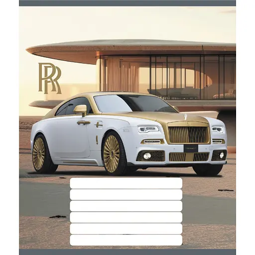 Тетрадь ученическая "Люкс авто" Leader 036-580068L-4 в линию, 36 листов - фото 1