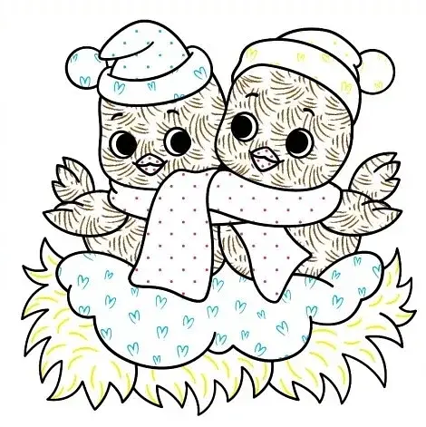 Світ довкола мене. Водяні забарвлянки. Зима - фото 5