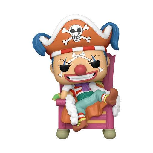 Коллекционная фигурка Funko Pop Ван Пис Багги Клоун One Piece Buggy The Clown 15 см Deluxe Exclusive DE BC - фото 2