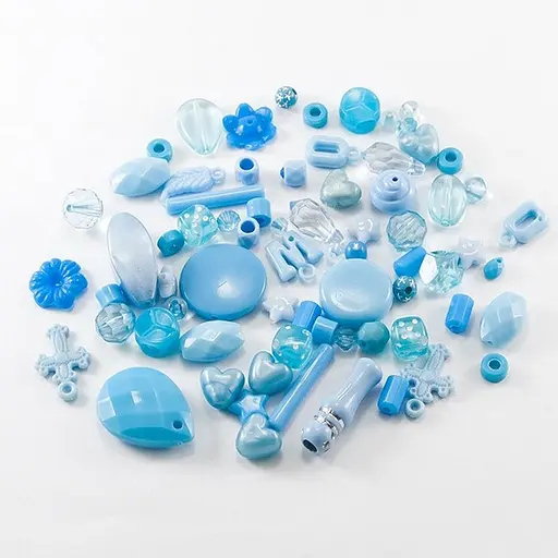 Декоративні намистинки для творчості Бомбей Dom Busin УТ100014228 в упаковці 92 шт - фото 3