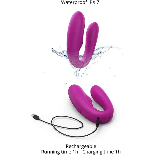 Вибратор для пар с пультом ДУ Love To Love Match Up - Sweet Orchid - фото 5