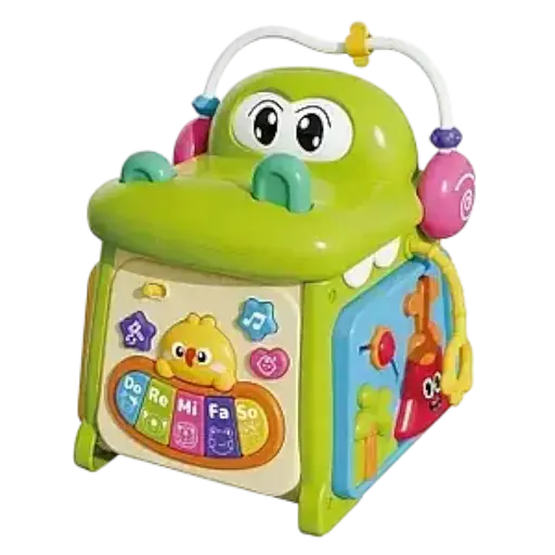 Музыкальный мультибокс WToys 13167: “Играй и Учись” - Украинский язык, звуки животных, песенки, стихи, игры