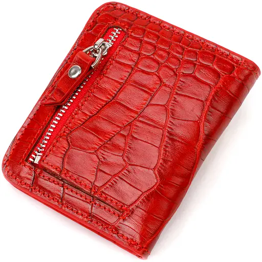 Кожаный женский кошелек Canpellini 10х9х1 см acs0025516 - фото 2