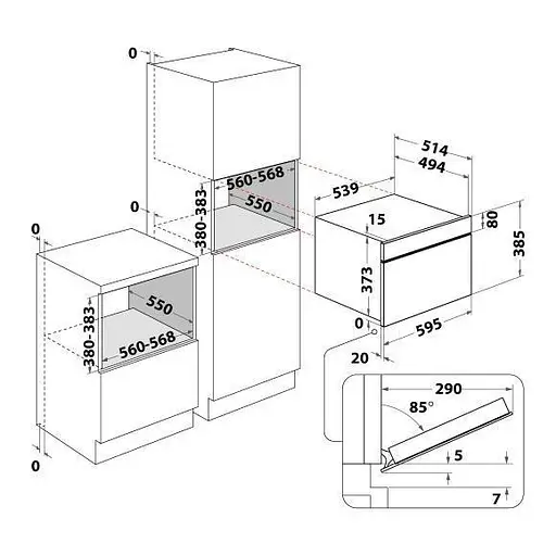 Микроволновка с грилем Whirlpool AMW 731 WH - фото 4