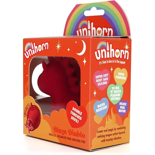 Вібратор-єдиноріжка Unihorn - Blaze Diablo - фото 5