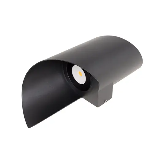 Подсветка Brille фасадная с изгибом LED 6W WW IP54 BK (AL-617) - фото 2