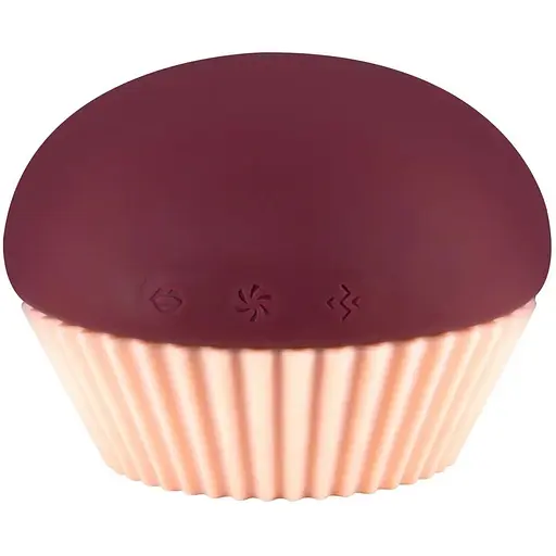 Вакуумний стимулятор клітора з вібрацією Lola Games (бордовий)