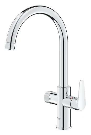 Смеситель для кухни с подключением питьевой воды Grohe Blue Pure BauCurve 30580000 Хром - фото 2