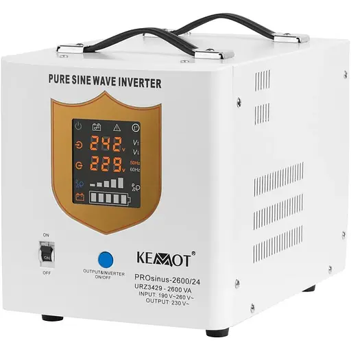 ИБП преобразователь напряжения Kemot PROsinus 2600 24/230V (2600VA/1800W) URZ3429 - фото 1