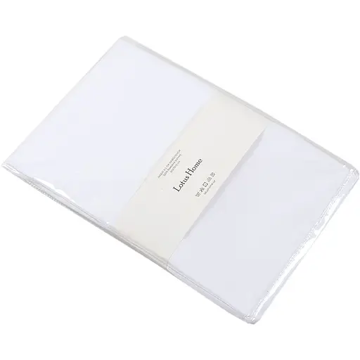 Наволочки Lotus Home Dakota Modern сатин белые 50х70 см, 2 шт. (SVT-2000022351485) - фото 2