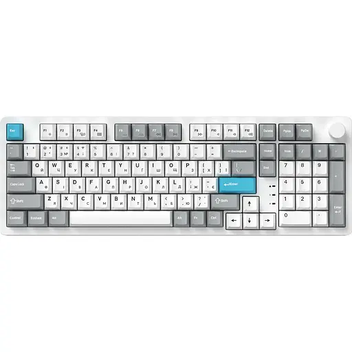 Клавиатура GamePro Asgard Drakkar MK305WH White [152958] - фото 2