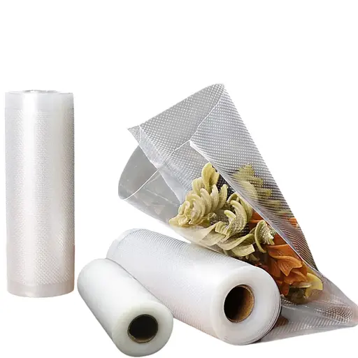 Пакети для вакууматора рифлені в рулоні 22x500 см гофровані для вакуумного пакувальника - фото 1