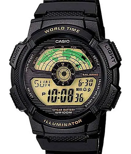 Годинник Casio AE-1100W-1BVEF (модуль №3264)