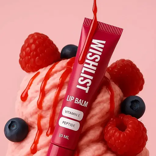 Бальзам-блеск для губ Wishlist Ruby Nectar Lip Gloss Balsam 10 мл - фото 4