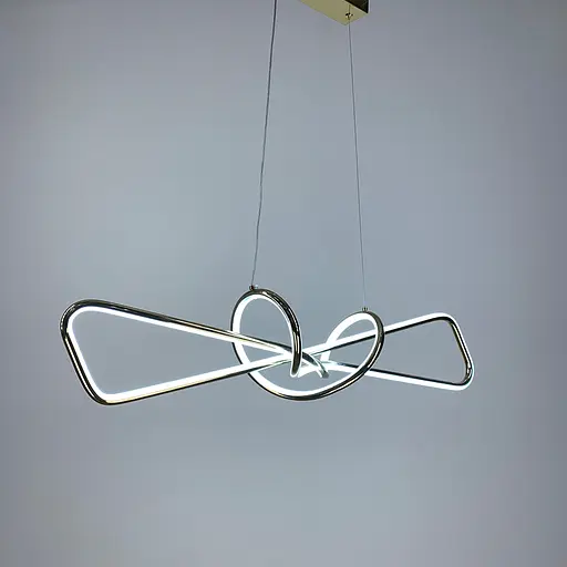 Современная золотая люстра AVIZE в двух размерах Line.F Длина 85 см - фото 7