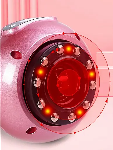 Вакуумний масажер для тіла 506-С міні з інфрачервоним прогріванням - фото 6