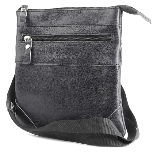 Кожаная мужская сумка SHVIGEL 17х21х1 см sum0015045 - фото 1