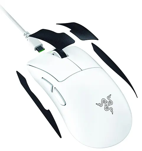 Миша Razer DeathAdder V4 PRO Wireless White (RZ01-05330200-R3G1) - фото 2