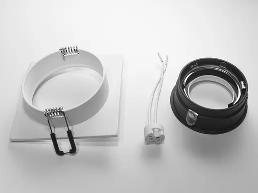 Неймовірно вишуканий, стильний точковий світильник серія "Аluminium", біли. - фото 3