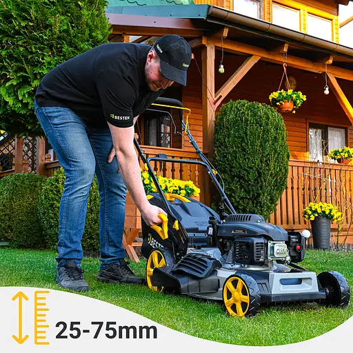 Газонокосарка бензинова BESTEN 51 см 62 л - фото 6