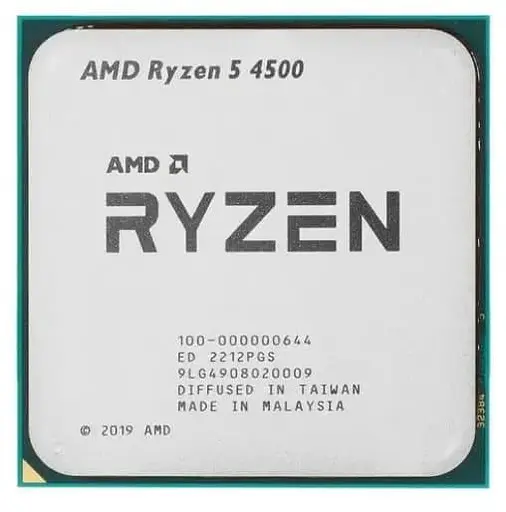Процесор AMD Ryzen 5 4500 (100-000000644) (Socket AM4, 12T, 4.1 ГГц, Tray) - фото 1