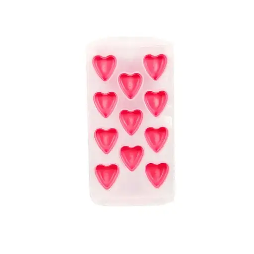 Форма для льоду випічки шоколаду мастики 21,5x11 см Рожевий - фото 1