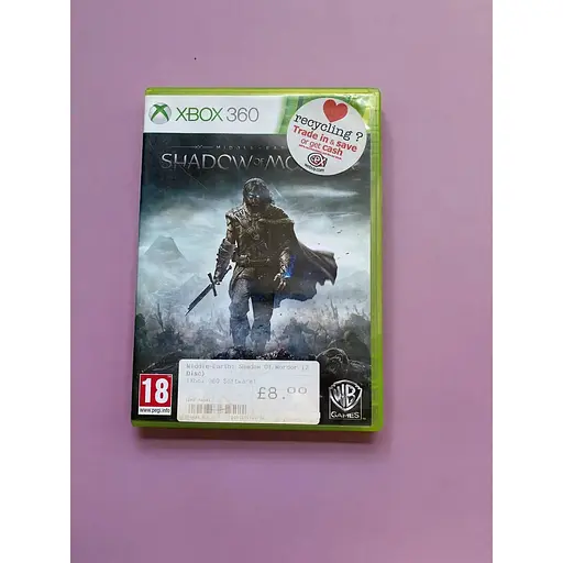 Диск с игрой на Xbox 360 лицензия Middle-earth: Shadow of Mordo, игра на Xbox 360 Middle-earth: Shadow of